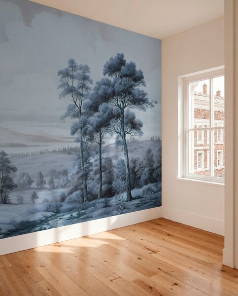 Fotótapéta Modern akvarell tájkép, Természet fotótapéta, w02978v1 : Uwalls.hu