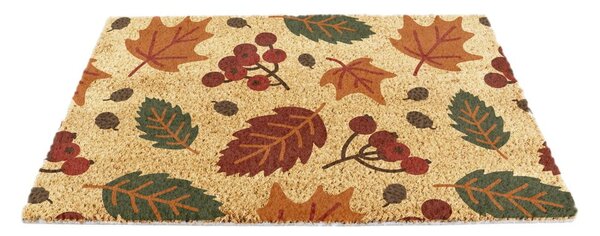 Kókuszrost lábtörlő 40x60 cm Autumn Leaves – Artsy Doormats
