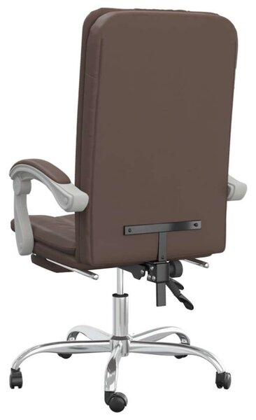 HomeOffice - Barna Dönthető Irodaszék - Műbőr