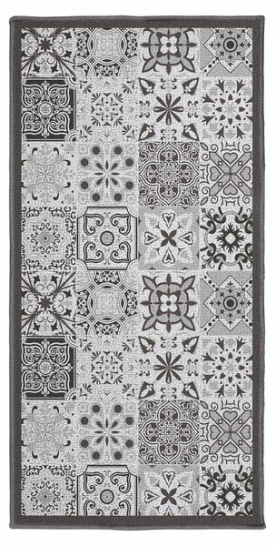 Szürke mosható futószőnyeg 50x120 cm Persane – douceur d'intérieur
