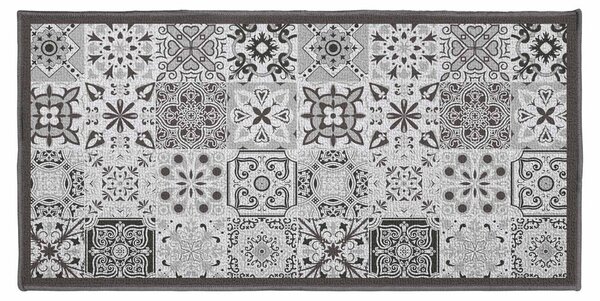 Szürke mosható futószőnyeg 50x120 cm Persane – douceur d'intérieur