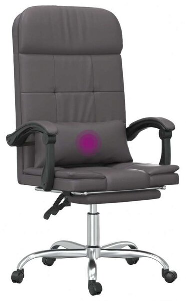 Ergonomikus Masszázsfotel - Szürke