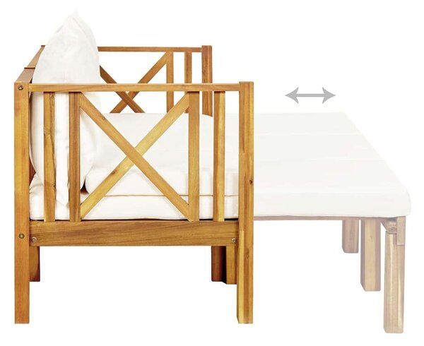 Akácfa Kerti Pad - 3 személyes - 179 cm