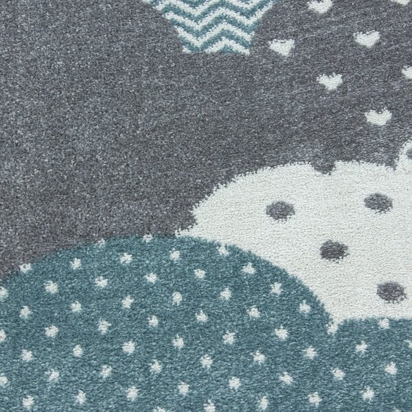Kék-szürke gyerek szőnyeg 160x230 cm Bambi – Ayyildiz Carpets