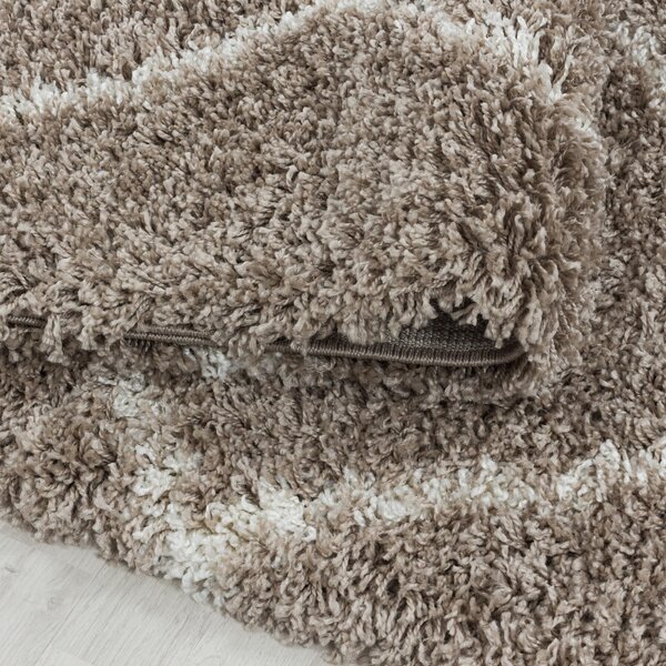 Világosbarna futószőnyeg 80x250 cm Alvor – Ayyildiz Carpets