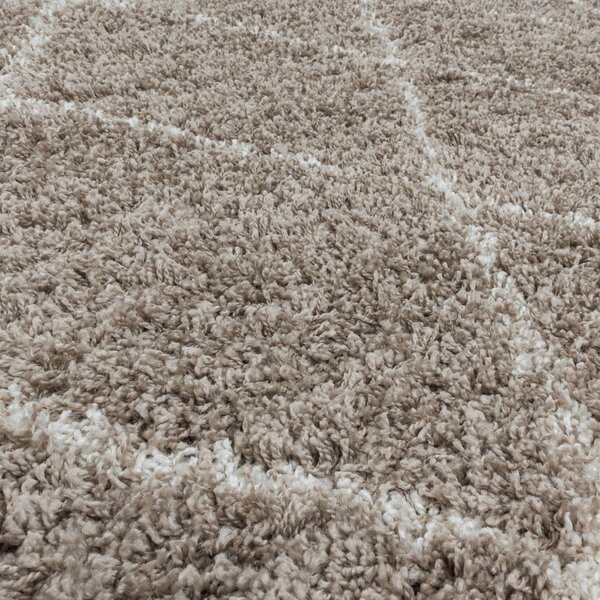 Világosbarna futószőnyeg 80x250 cm Alvor – Ayyildiz Carpets
