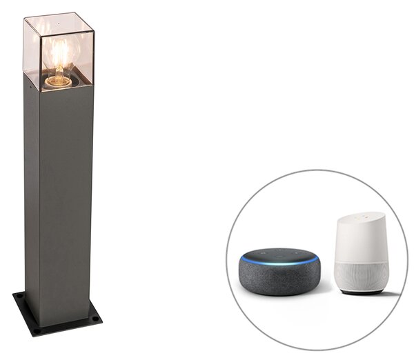 Okos álló kültéri lámpa antracit 50 cm, Wifi-vel - Denmark