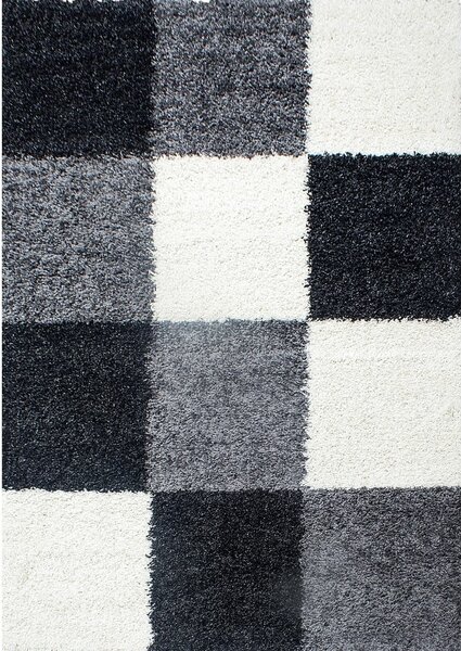 Fekete-fehér szőnyeg 60x110 cm Life – Ayyildiz Carpets