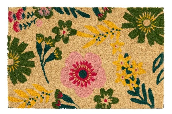 Kókuszrost lábtörlő 40x60 cm Flora – Casa Selección