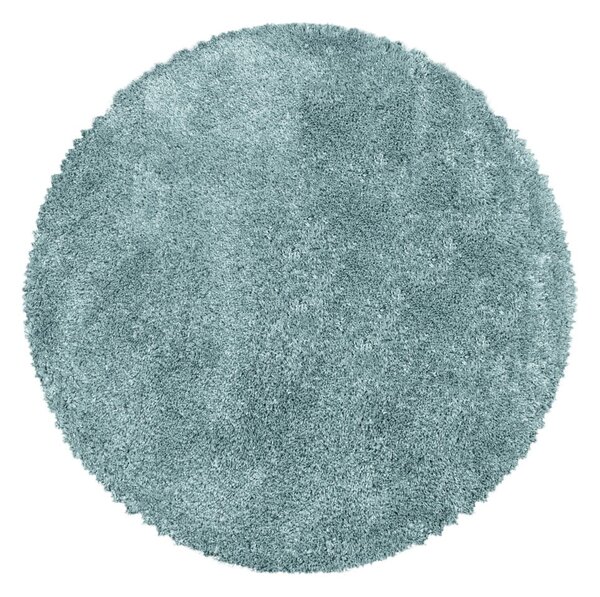 Kék kerek szőnyeg ø 80 cm Fluffy – Ayyildiz Carpets