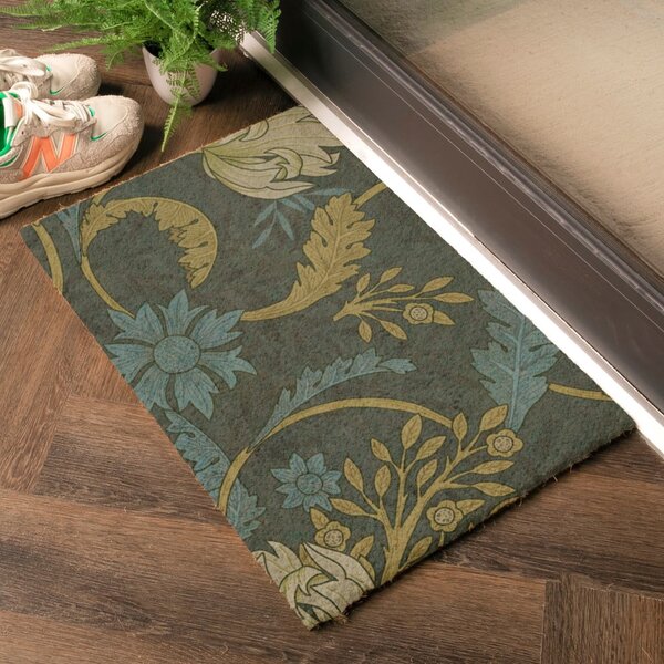 Kókuszrost lábtörlő 40x60 cm William Morris – Artsy Doormats