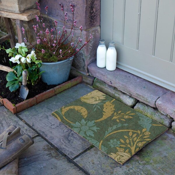 Kókuszrost lábtörlő 40x60 cm William Morris – Artsy Doormats