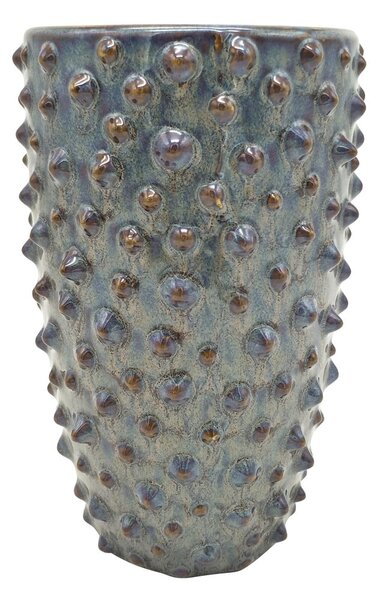 Spotted szürke kerámia váza, magasság 25 cm - PT LIVING