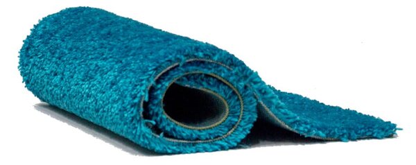 Aqua Liso kék szőnyeg, ø 80 cm - Universal