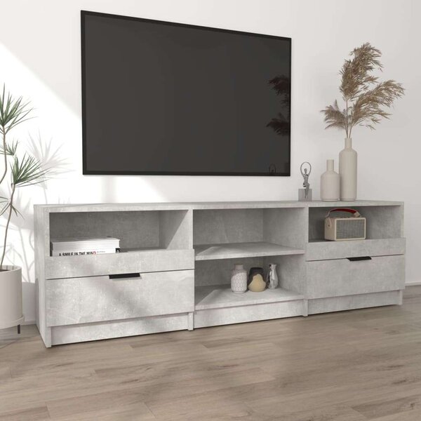 VidaXL TV-szekrény - Beton Szürke - 150cm