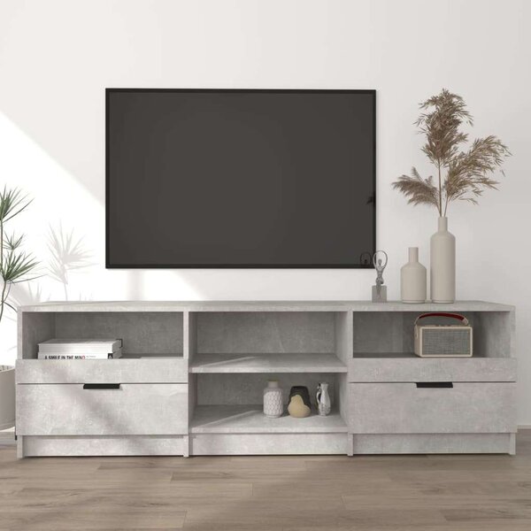 VidaXL TV-szekrény - Beton Szürke - 150cm