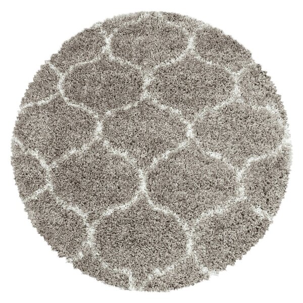 Bézs kerek szőnyeg ø 160 cm Salsa – Ayyildiz Carpets