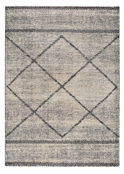 Kasbah Gris szürke szőnyeg, 133 x 190 cm - Universal