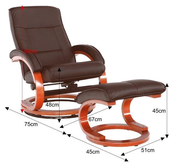 Relaxációs fotel Ryan TC3 030