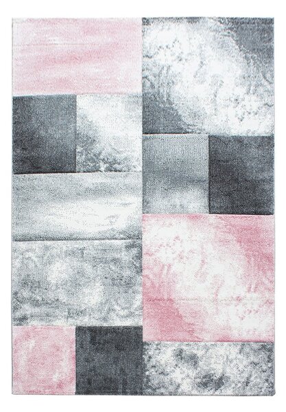 Rózsaszín-szürke szőnyeg 80x150 cm Hawaii – Ayyildiz Carpets