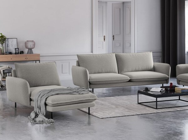 Vienna világosszürke heverő, bal oldali - Cosmopolitan Design