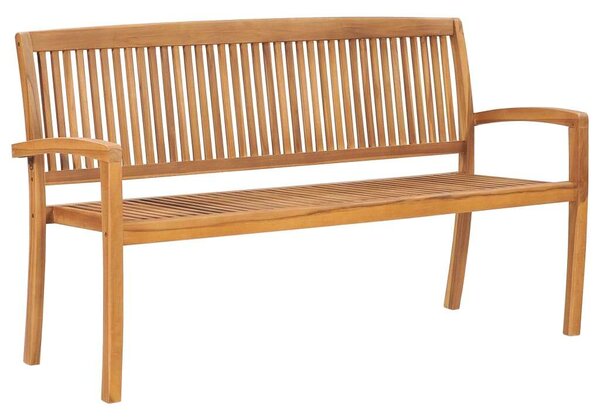 Teakfa Kerti Pad - 159 cm - Párnával