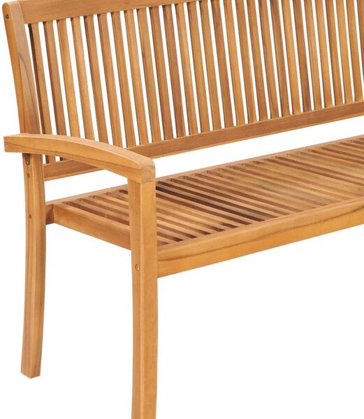 Teakfa Kerti Pad - 159 cm - Párnával