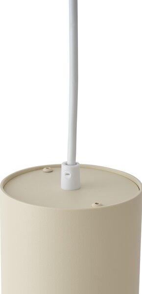 Modern bézs függőlámpa fehérrel, 1 fázisú sínrendszerhez GU10 70mm - Iconic Holt