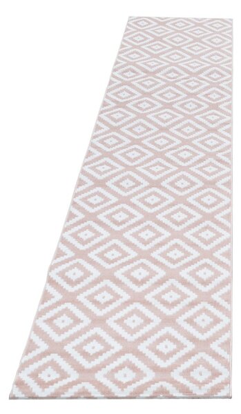 Világos rózsaszín futószőnyeg 80x300 cm Plus – Ayyildiz Carpets