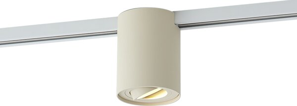 Modern bézs spotlámpa 1 fázisú sínrendszerhez - Iconic Rondoo Up