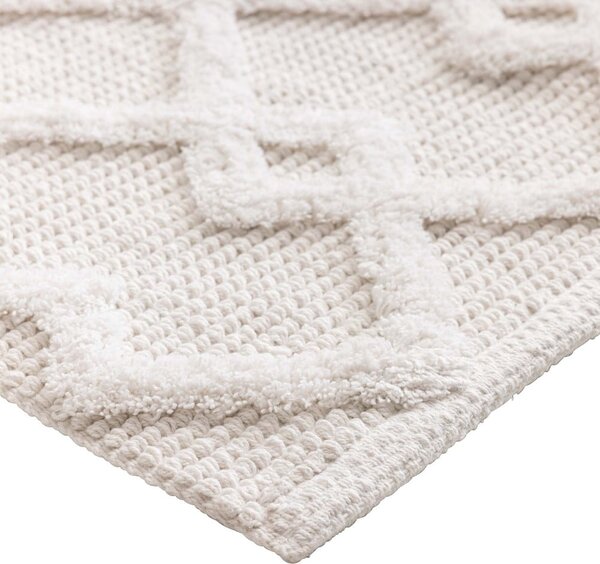 Krémszínű fürdőszobai kilépő 50x80 cm Otis – douceur d'intérieur