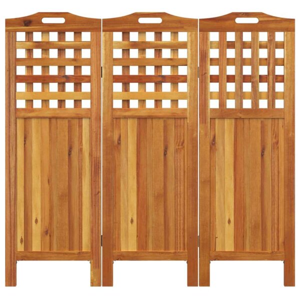 Akácfa 3 Paneles Térelválasztó - 121,5x115 cm