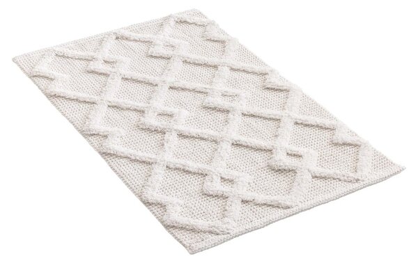 Krémszínű fürdőszobai kilépő 50x80 cm Otis – douceur d'intérieur