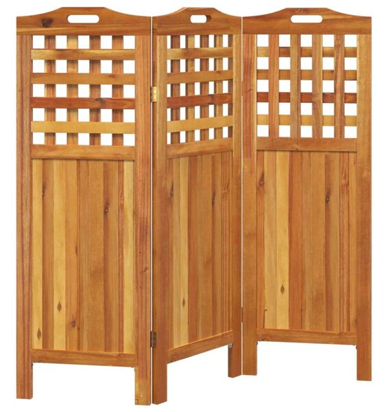 Akácfa 3 Paneles Térelválasztó - 121,5x115 cm