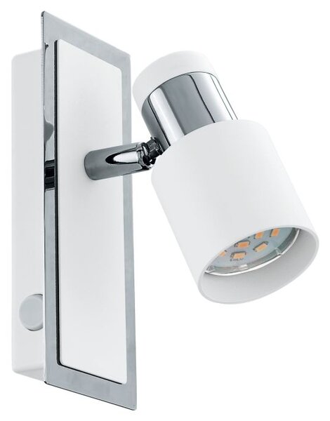 DAVIDA LED 1 égős fali spot olvasó lámpa, kapcsolóval, 1xGU10 - Eglo-92084 akció