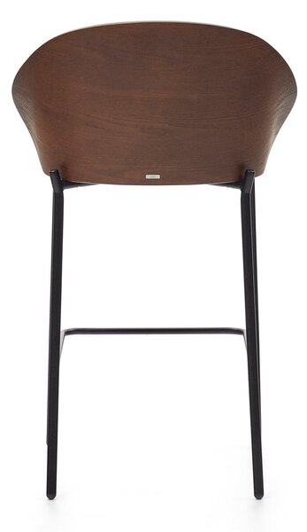 Barna-bézs bárszék (ülésmagasság 65 cm) Eamy – Kave Home