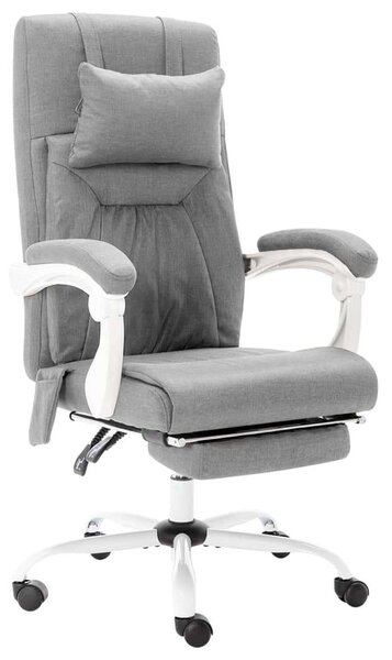 Ergonomikus Masszázs Irodai szék - Szürke Szövet