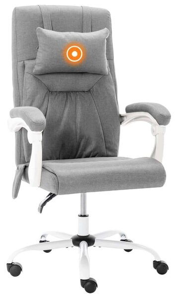 Ergonomikus Masszázs Irodai szék - Szürke Szövet
