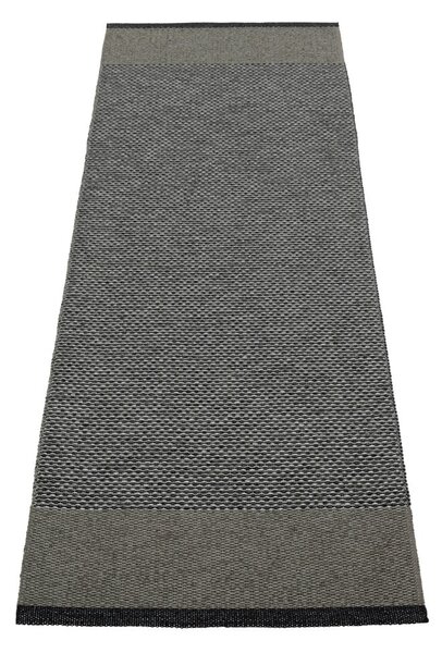 Antracitszürke kültéri-beltéri futószőnyeg 85x260 cm Edit Charcoal – Pappelina