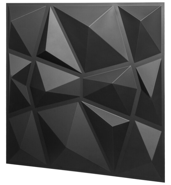 3D fali panel - 50x50cm - PVC - 13db