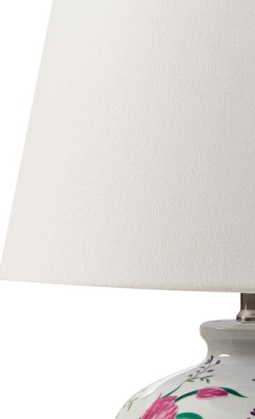 Asztali lámpa FEBROS Porcelán Fehér
