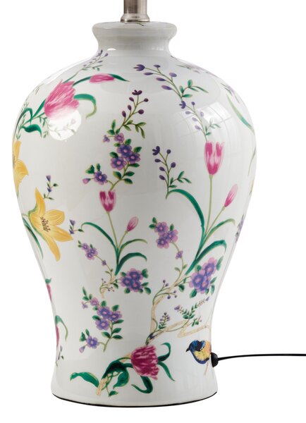 Asztali lámpa FEBROS Porcelán Fehér