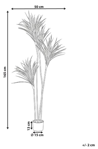 Műnövény DRACAENA DRACO 165 cm Zöld