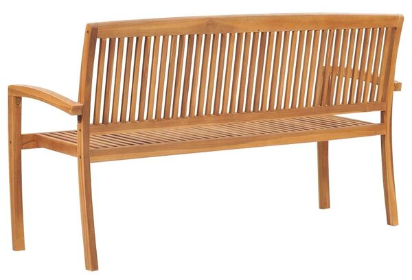Teakfa Kerti Pad - 159 cm - Párnával