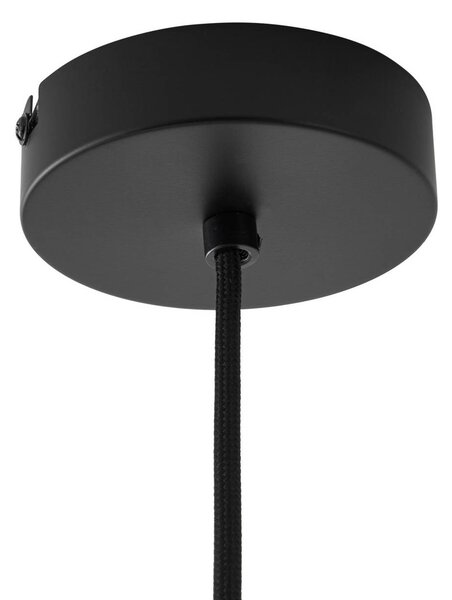 Lindby függesztéklámpa Soula, Ø 26 cm, bézs, műanyag, E27, dimmelhető, Krém / borostyánsárga, Nappali / Étkező, Műanyag, Vidéki otthon / Rusztikus