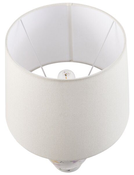 Asztali lámpa ACROSSO Porcelán Fehér