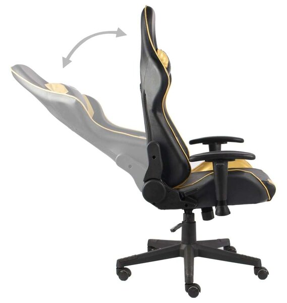 Xtreme Gamer szék - Arany-Fekete - Ergonomikus