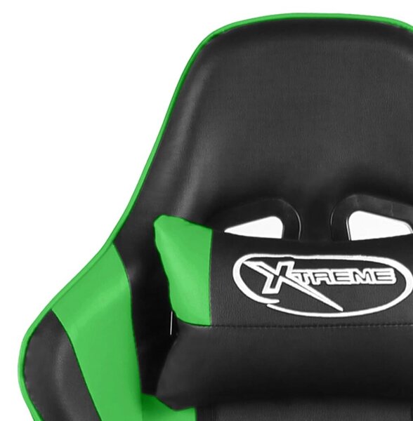 Xtreme Gamer szék - Forgószék - Fekete-Zöld