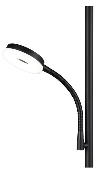 Fekete LED állólámpa (magasság 178 cm) Specter – Reality