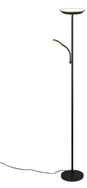 Fekete LED állólámpa (magasság 178 cm) Specter – Reality